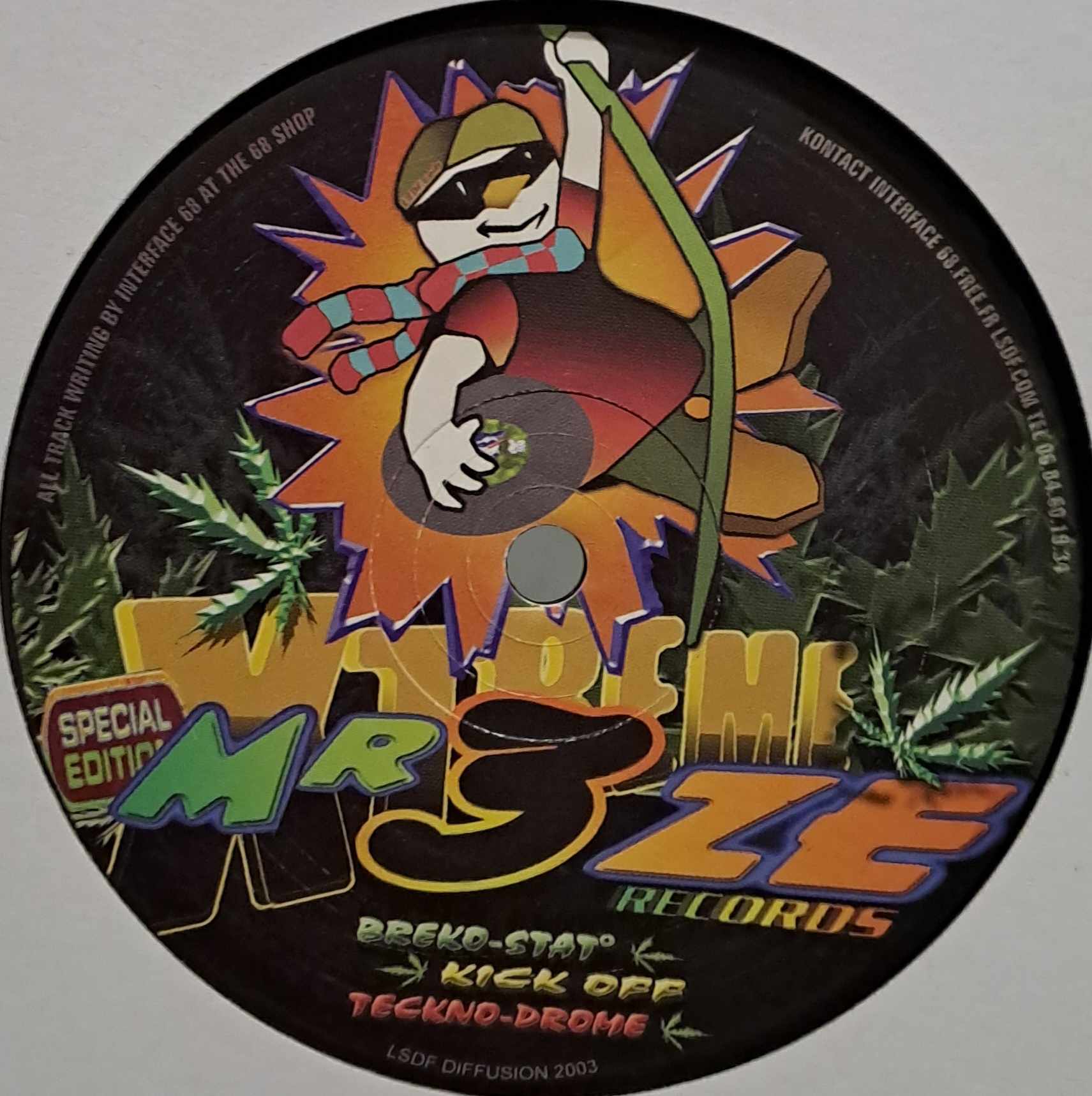 Mr. Freeze Records 03 - vinyle freetekno